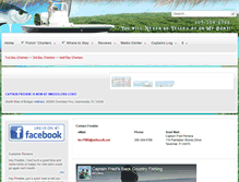 Tablet Screenshot of captainfreddie.com